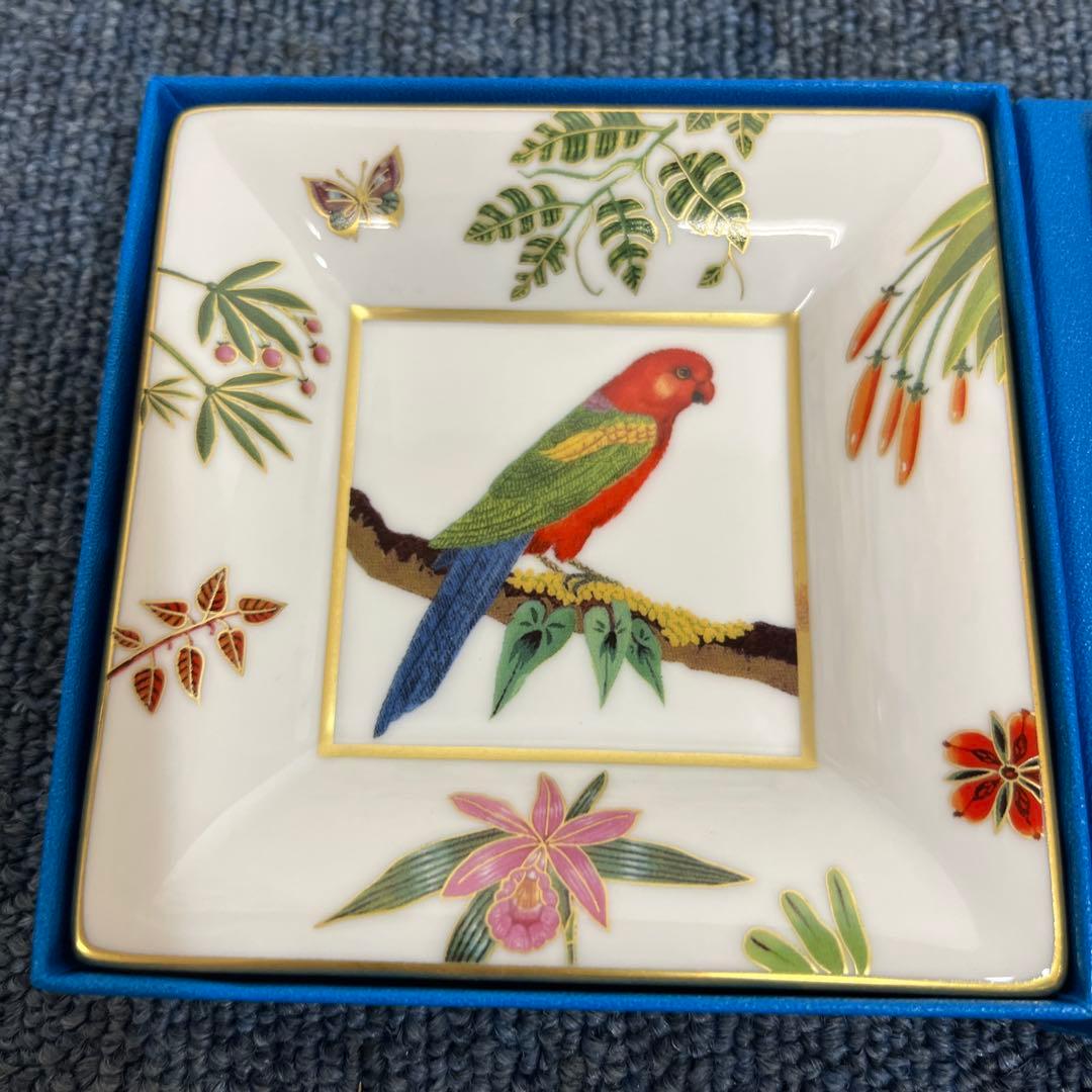 希少　未使用　アビランド　Haviland 鳥　小皿　アラントーマス　一枚