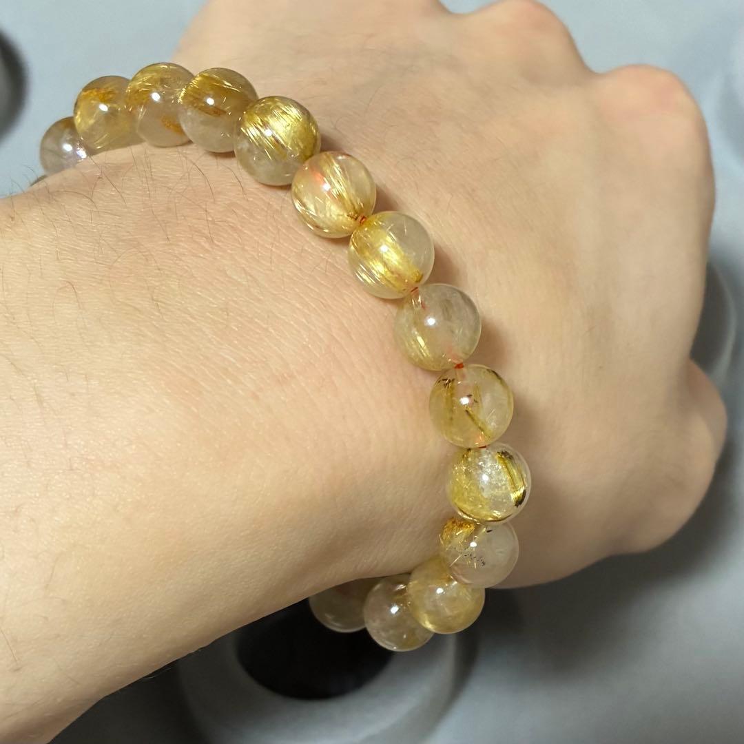 【ルチルクォーツ】金運バチバチにヤバい！霊力入れすぎました。