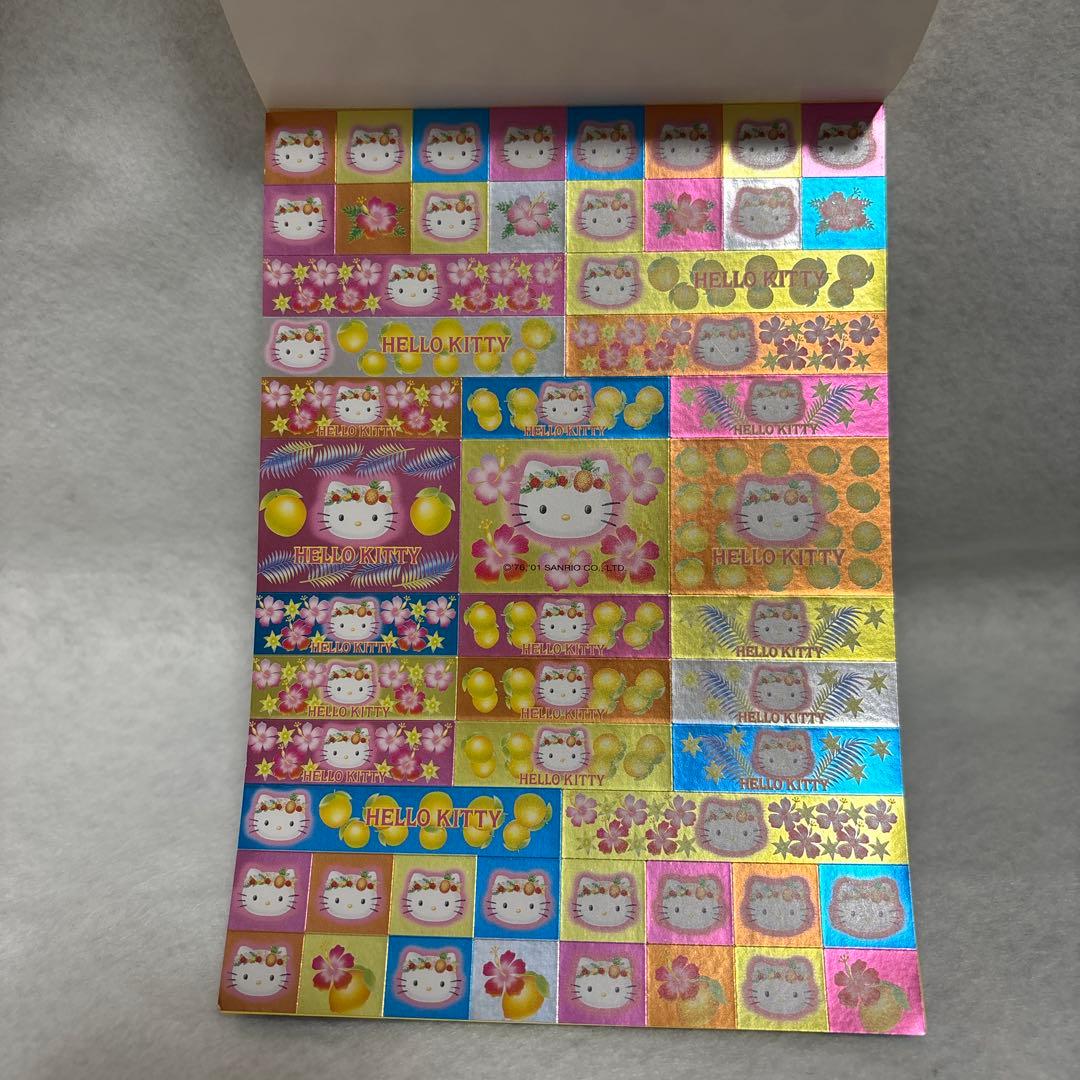サンリオ　ハローキティ　トロピカル　封筒　メモ帳　セット