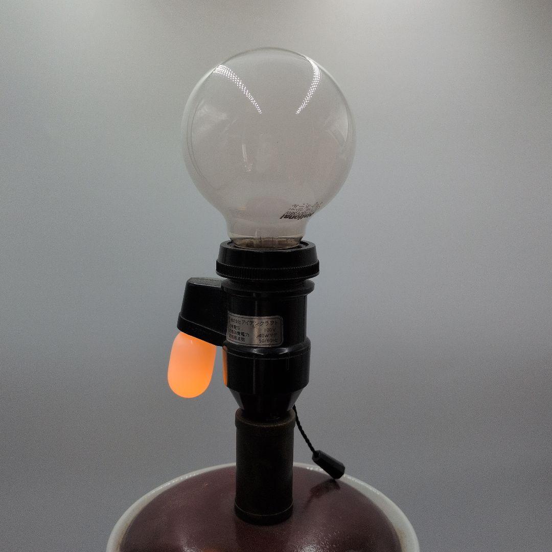 花柄 陶器製 フロアスタンド ランプ アンティーク ヴィンテージ