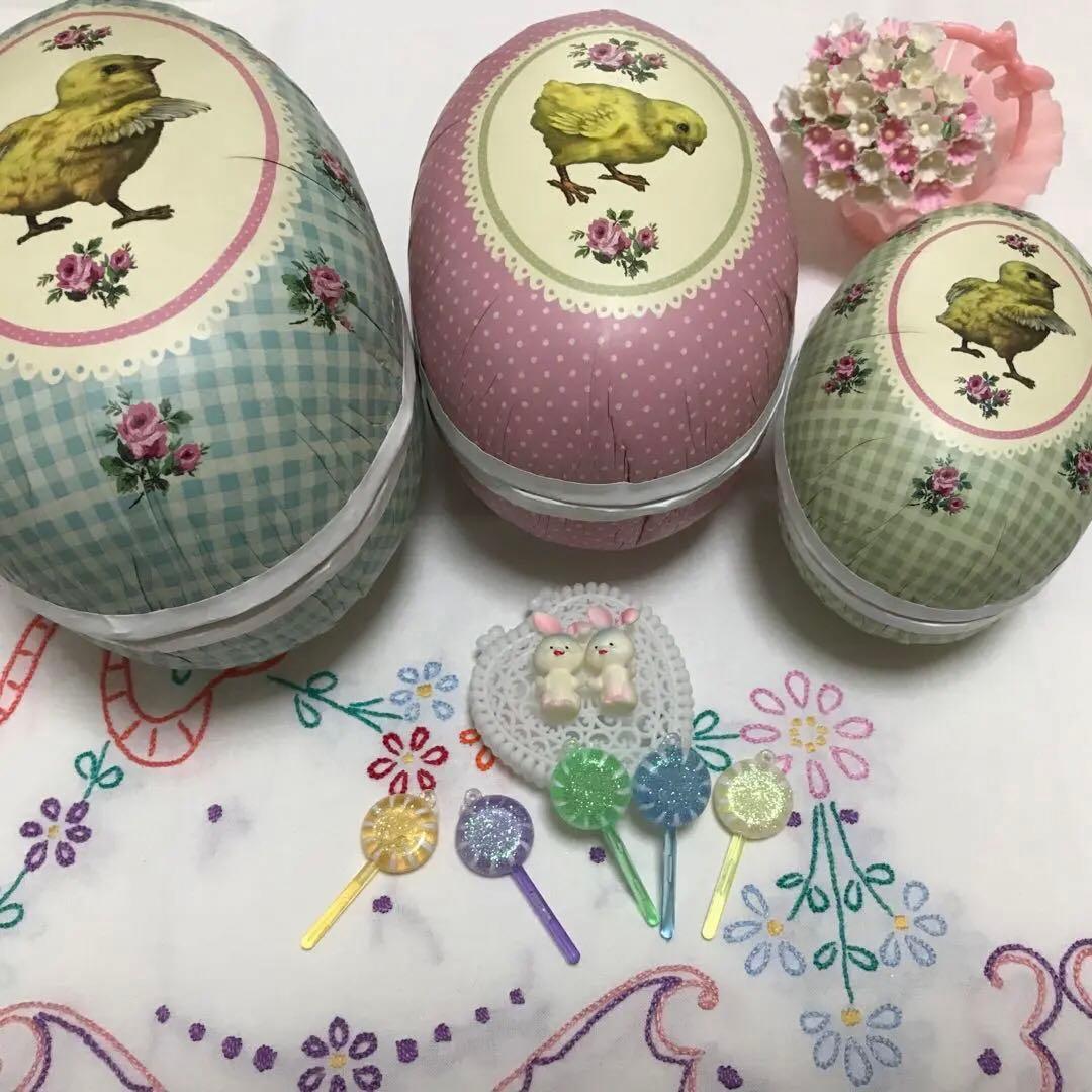 入れ子式イースターエッグとお飾りセット