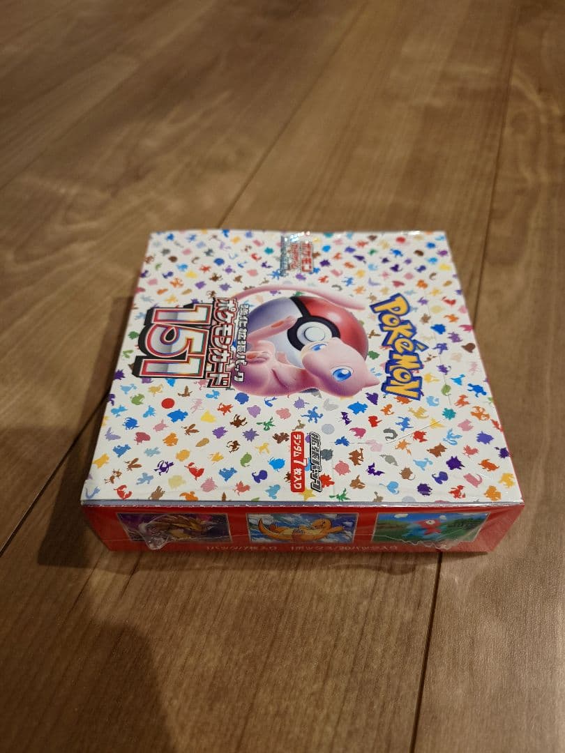 【未開封シュリンク付き】ポケモンカード151 ボックス