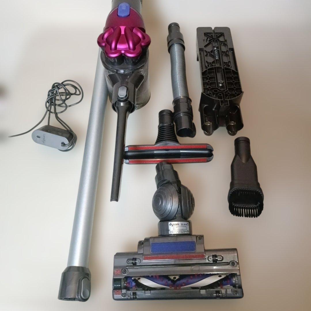 千円引済極美品Dyson DC35スティック＆ハンディ　9分30秒稼働　MAX可