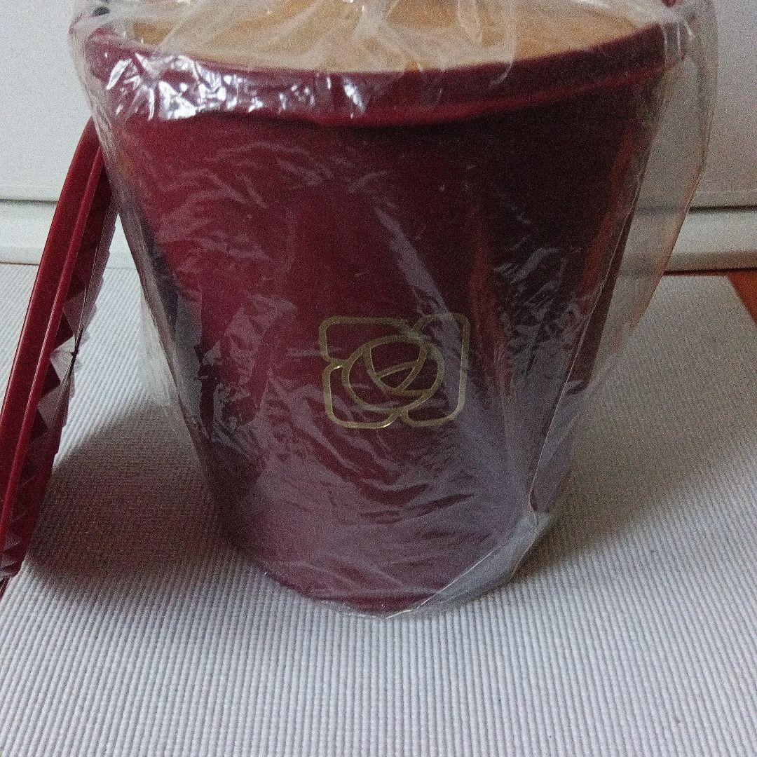 【新品未使用】タッパーウェア　マキシデコレーター４個セット 　ワインレッド