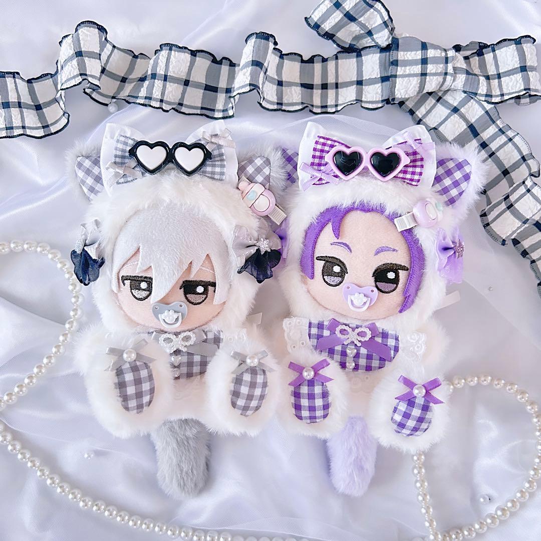 【夏だぜベイビー】ぬい服　着ぐるみ　ちびぐるみ　おしゃぶり＆ピン付き　R-126