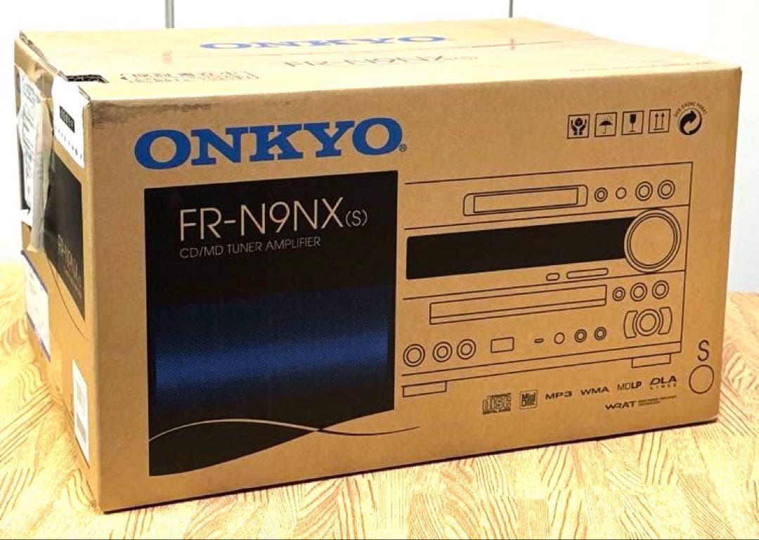 【未開封・現商品】ONKYO FR-N9NX（S） CD/MDチューナーアンプ