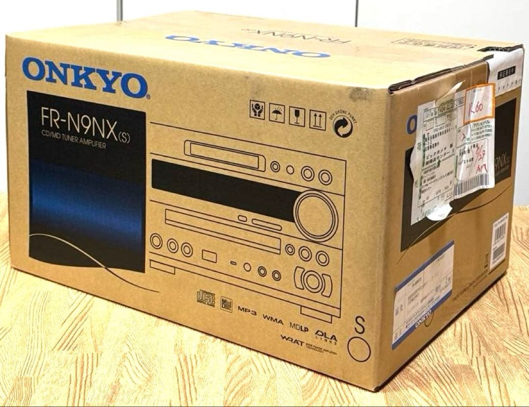 【未開封・現商品】ONKYO FR-N9NX（S） CD/MDチューナーアンプ