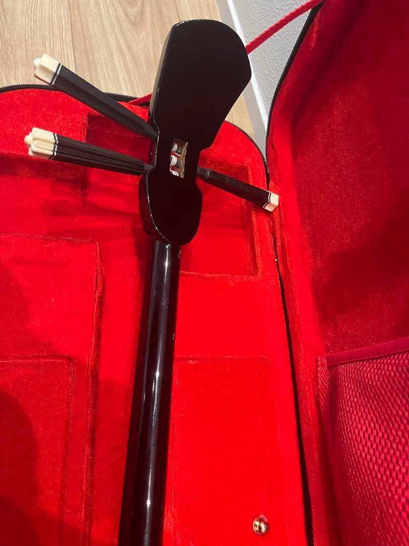 三線　蛇革　本革　付属品多数