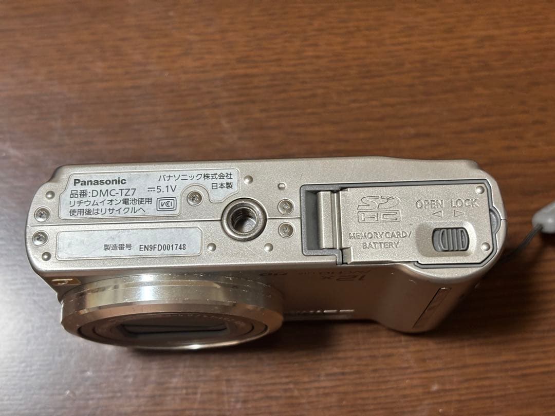 Panasonic LUMIX DMC-TZ7 動作確認済み レンズカビあり