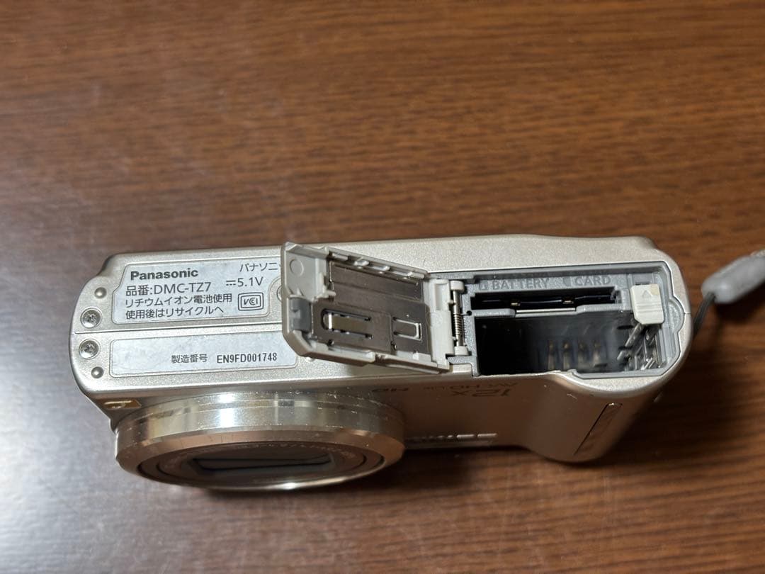 Panasonic LUMIX DMC-TZ7 動作確認済み レンズカビあり