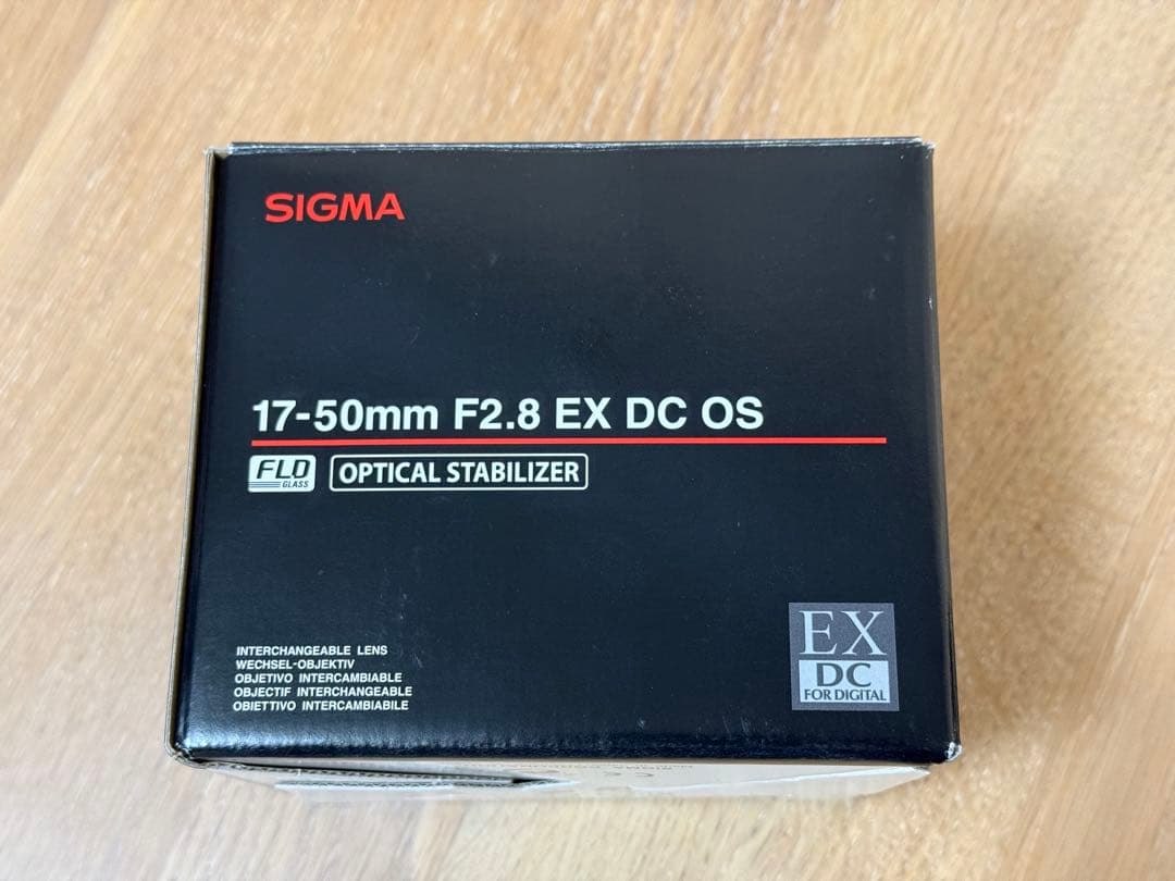 【美品】SIGMA 17-50mm F2.8 EX DC OS レンズ