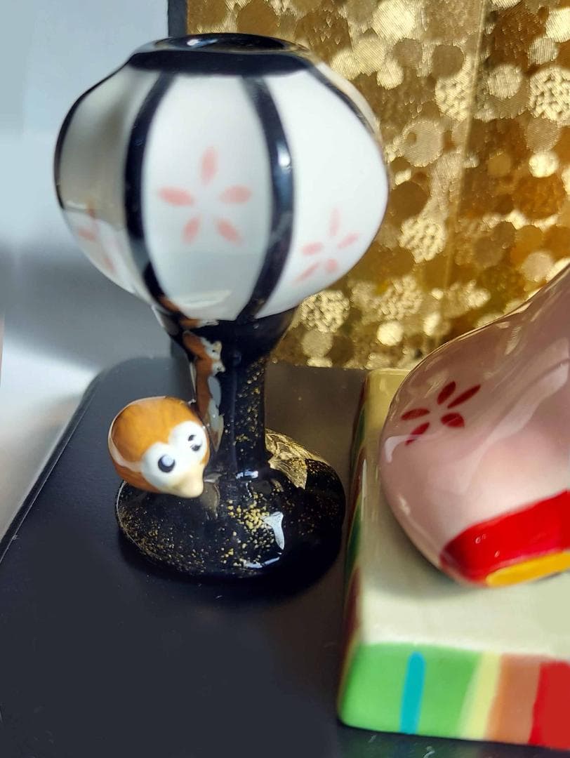 ダヤンとマーシィ雛人形