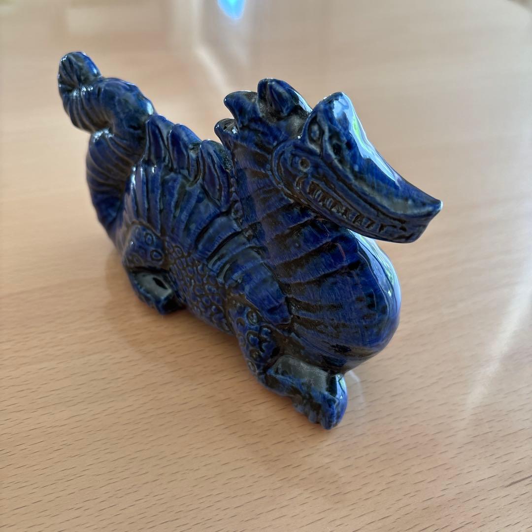 リサラーソン　海のドラゴン　置物