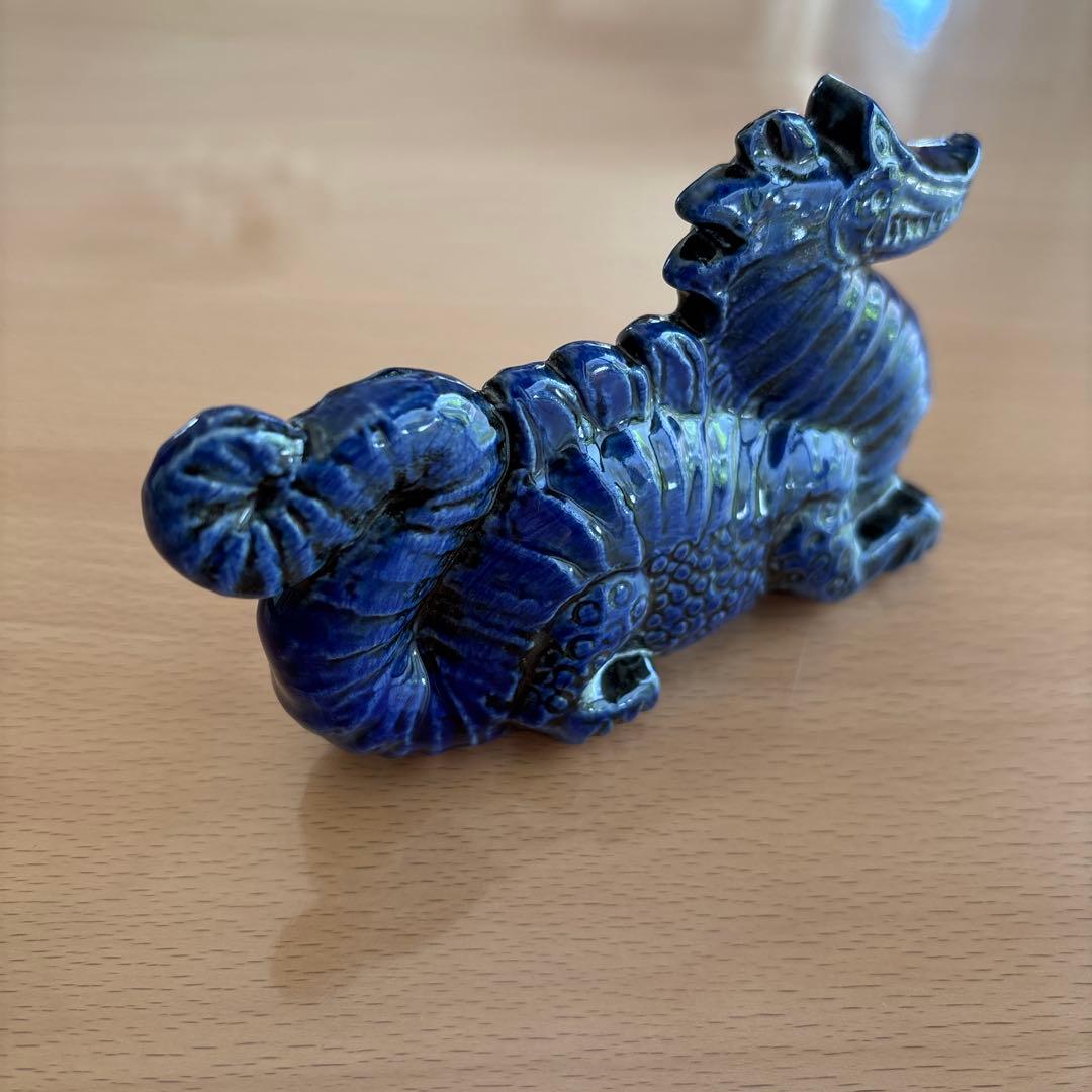 リサラーソン　海のドラゴン　置物