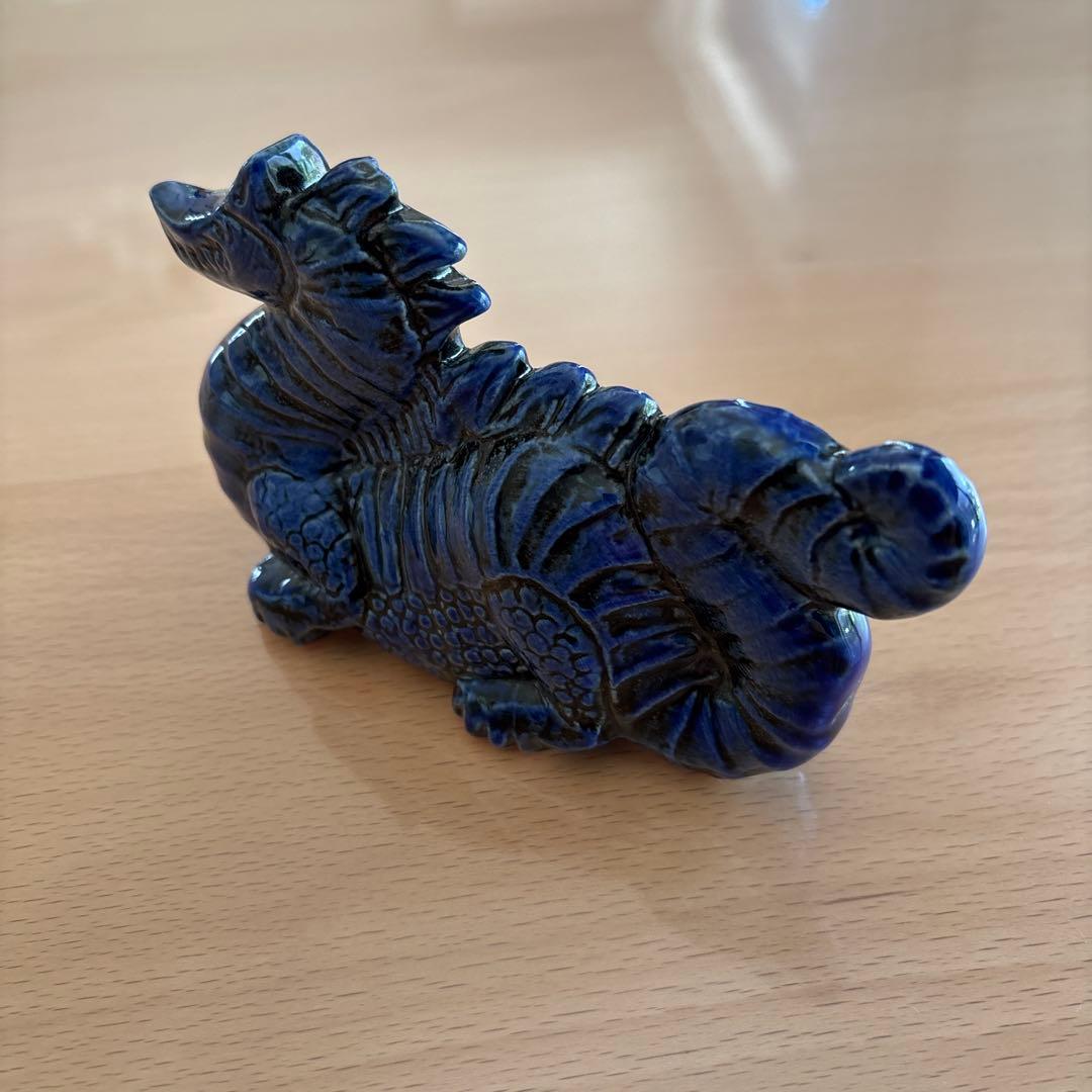 リサラーソン　海のドラゴン　置物