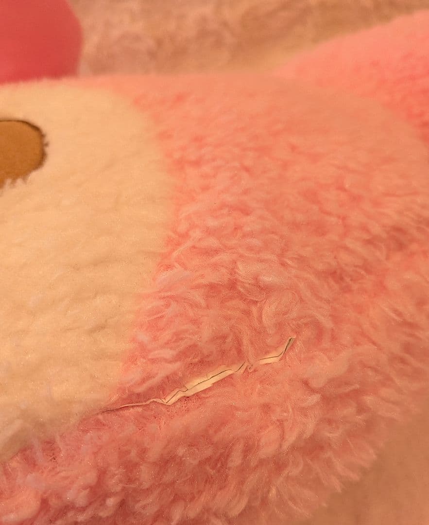 マイメロディ　ビッグフェイス形　ぬいぐるみクッション　2点セット売り☆　サンリオ