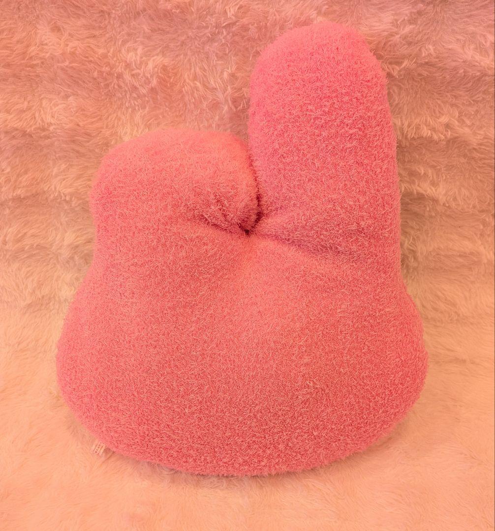 マイメロディ　ビッグフェイス形　ぬいぐるみクッション　2点セット売り☆　サンリオ