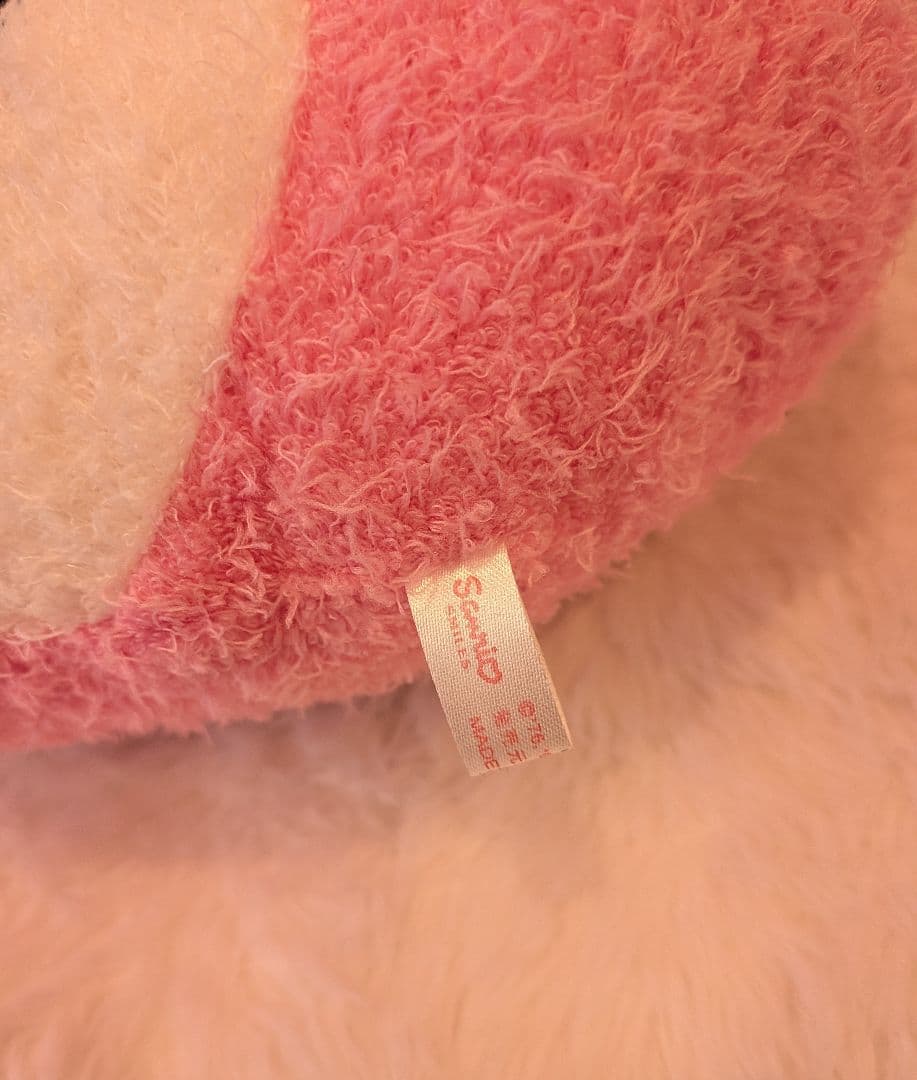 マイメロディ　ビッグフェイス形　ぬいぐるみクッション　2点セット売り☆　サンリオ