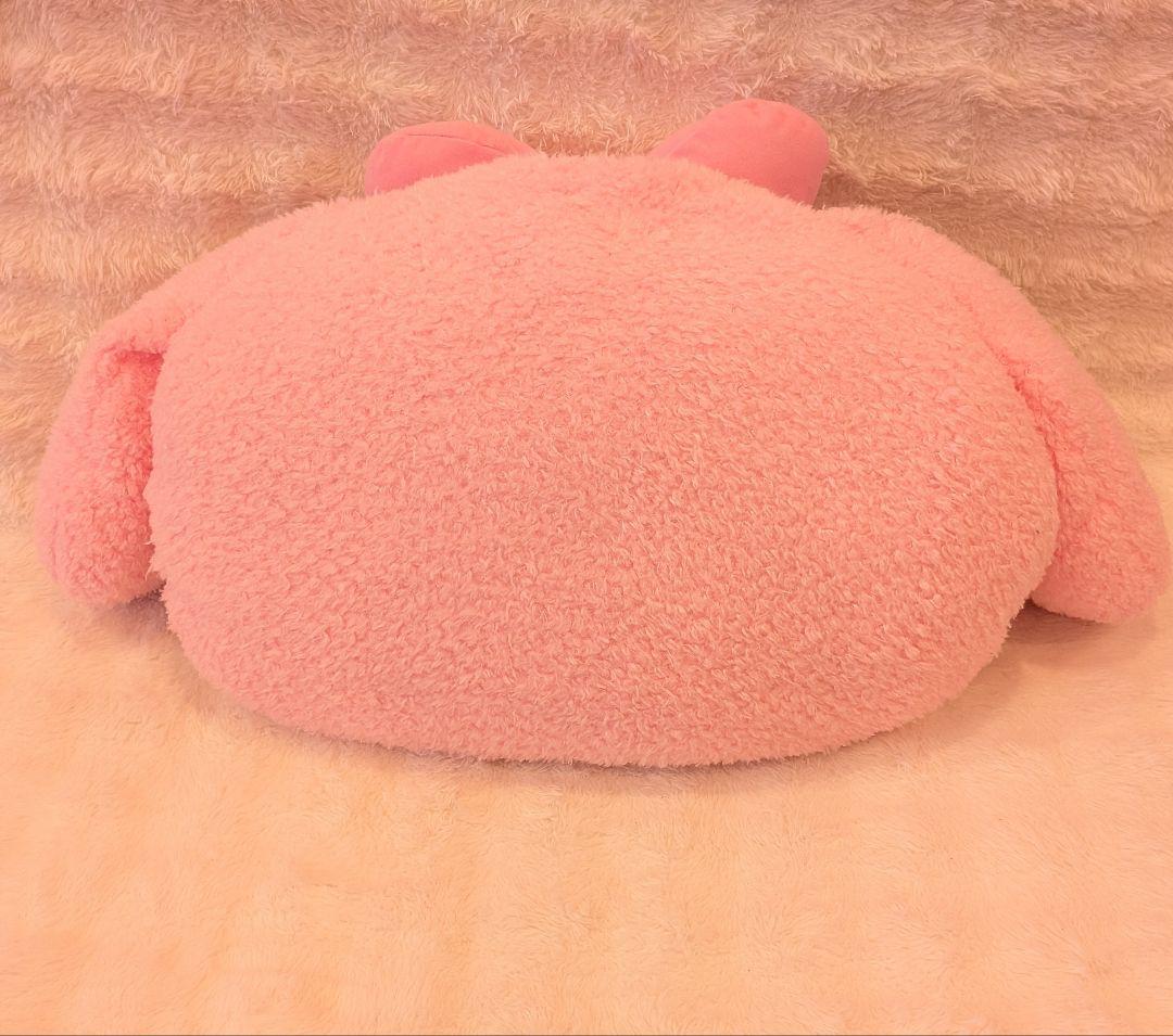 マイメロディ　ビッグフェイス形　ぬいぐるみクッション　2点セット売り☆　サンリオ