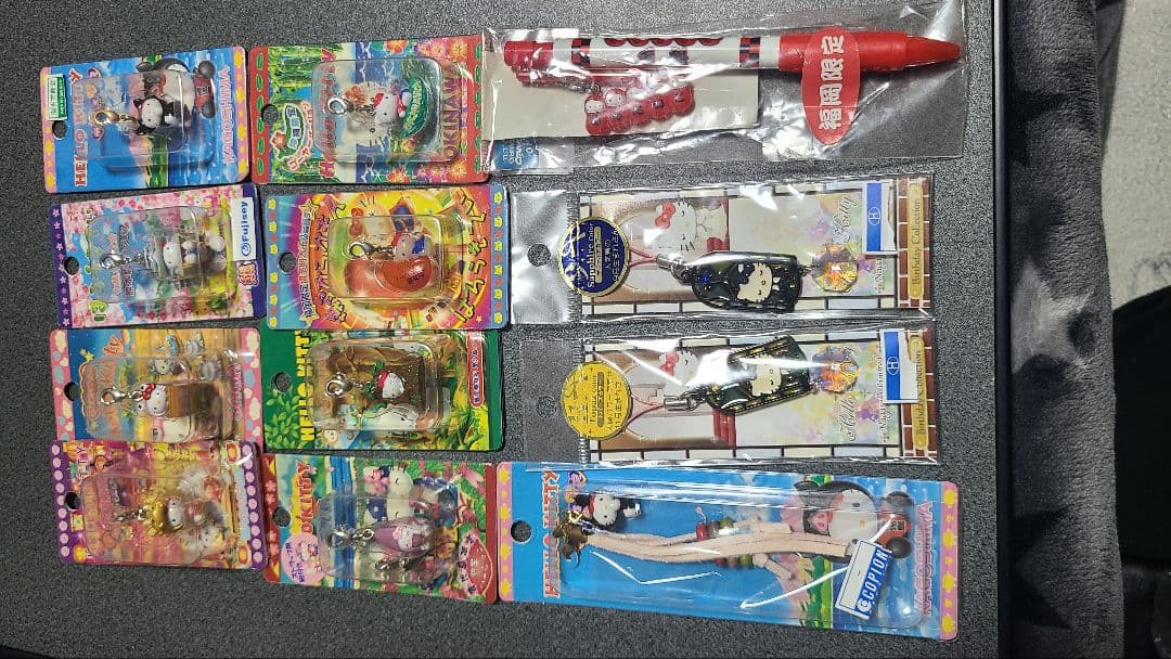 新品未開封★関東、関西、東北エリア★ご当地キティ★ストラップまとめ売り43点