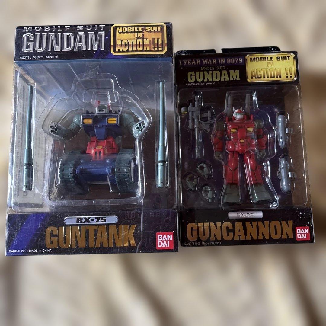 MIA 一年戦争　ガンタンク　ガンキャノンGUNTANK GUNCANNON