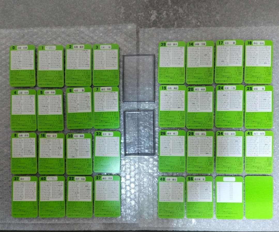 タカラ プロ野球カードゲーム 91年9球団