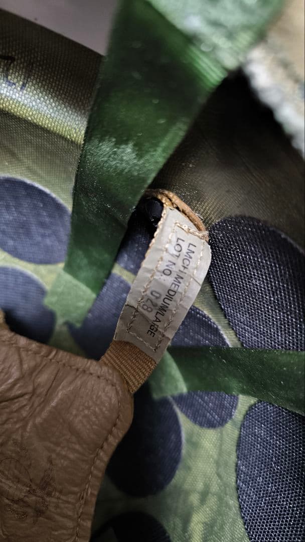 実物 米軍 海兵隊 LWH ヘルメット カバー、バンド付き マーパット
