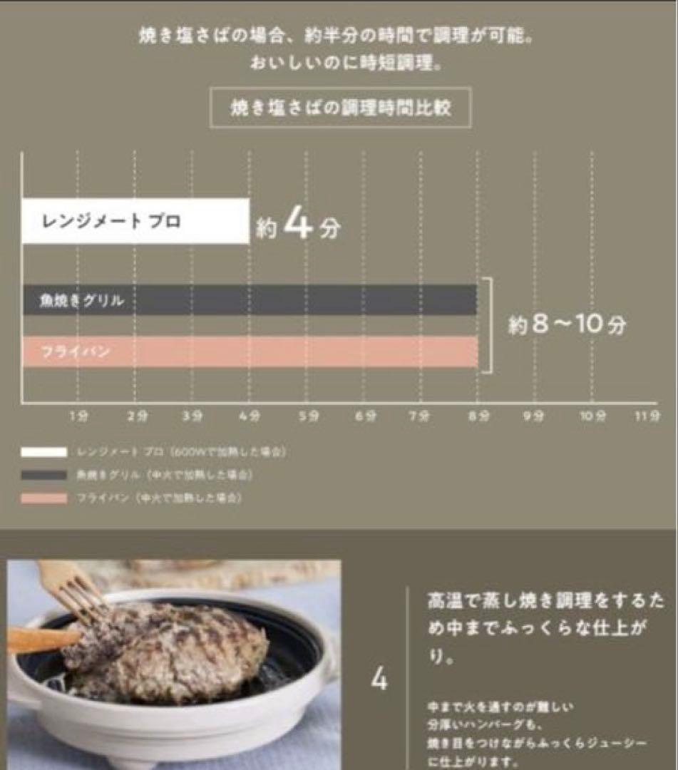 ❤️レンジメイトPRO（グレージュ）❤️