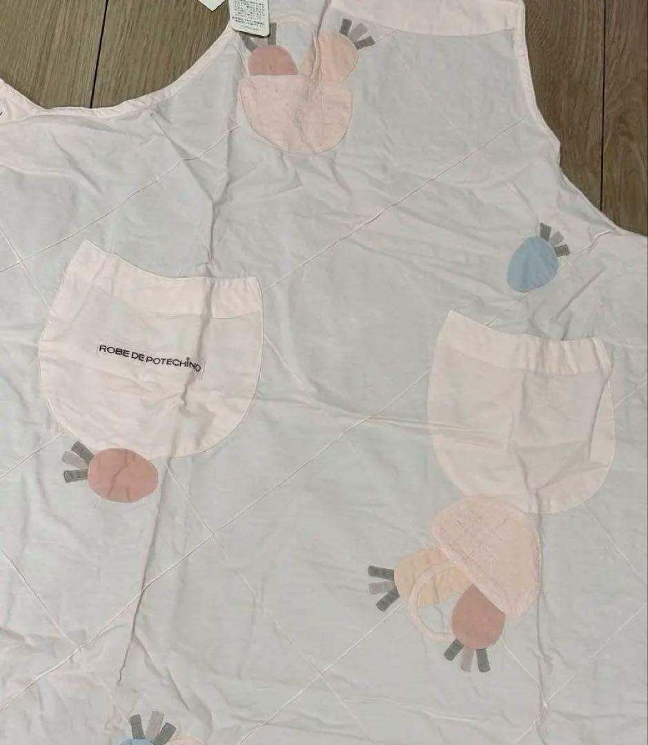 【新品】POTECHINO エプロン（ピンク）