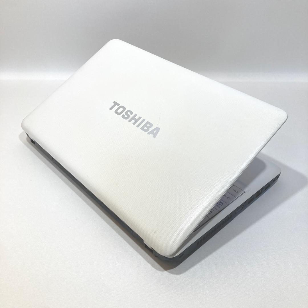 初心者向け✨快速i5・大画面・DVD✨白✨すぐ使えるノートパソコン◇T378-3