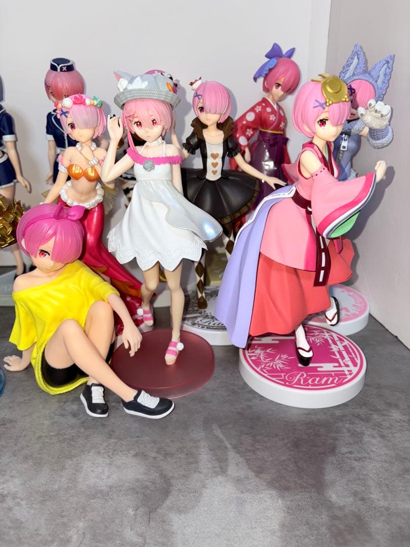 美少女　フィギュア　まとめ売り　Re:ゼロから始める異世界生活　レム　ラム