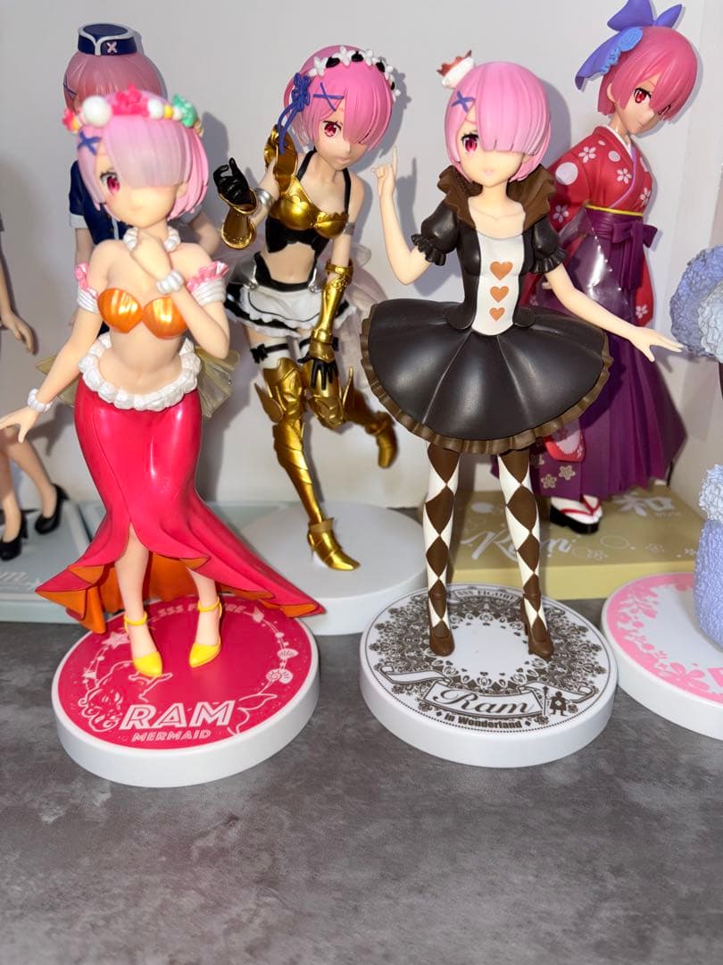 美少女　フィギュア　まとめ売り　Re:ゼロから始める異世界生活　レム　ラム
