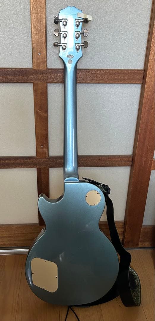 Epiphone Les Paul Standard 2015年製 青 ケース付