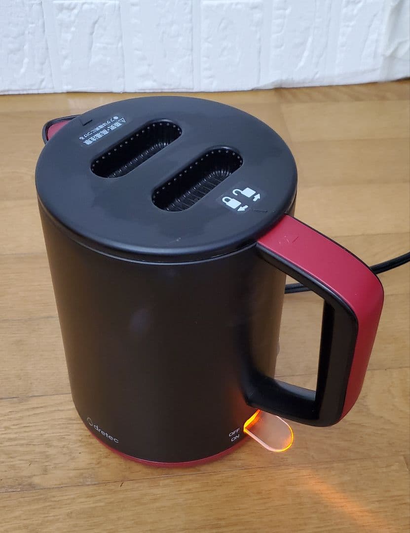 SHARP 　3合炊き　炊飯器　&　ドリテック 　電気ケトル　 1.0L　家電品