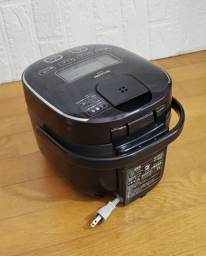 SHARP 　3合炊き　炊飯器　&　ドリテック 　電気ケトル　 1.0L　家電品