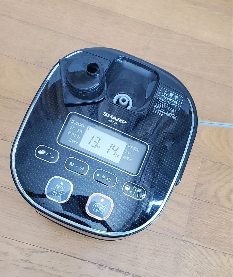 SHARP 　3合炊き　炊飯器　&　ドリテック 　電気ケトル　 1.0L　家電品