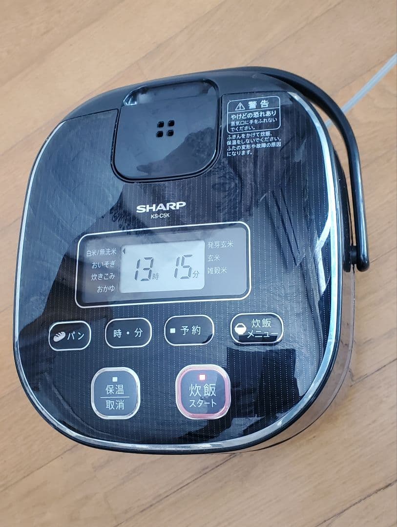 SHARP 　3合炊き　炊飯器　&　ドリテック 　電気ケトル　 1.0L　家電品