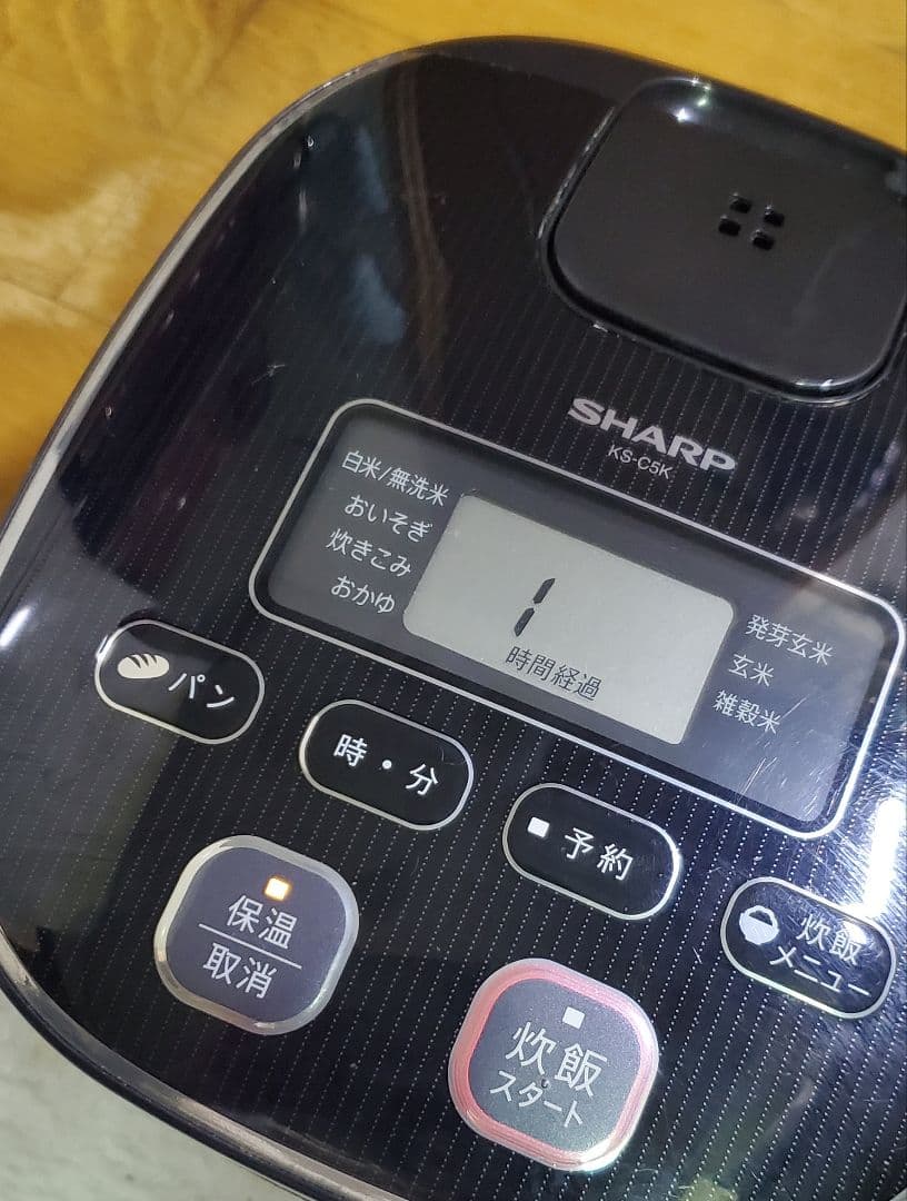 SHARP 　3合炊き　炊飯器　&　ドリテック 　電気ケトル　 1.0L　家電品