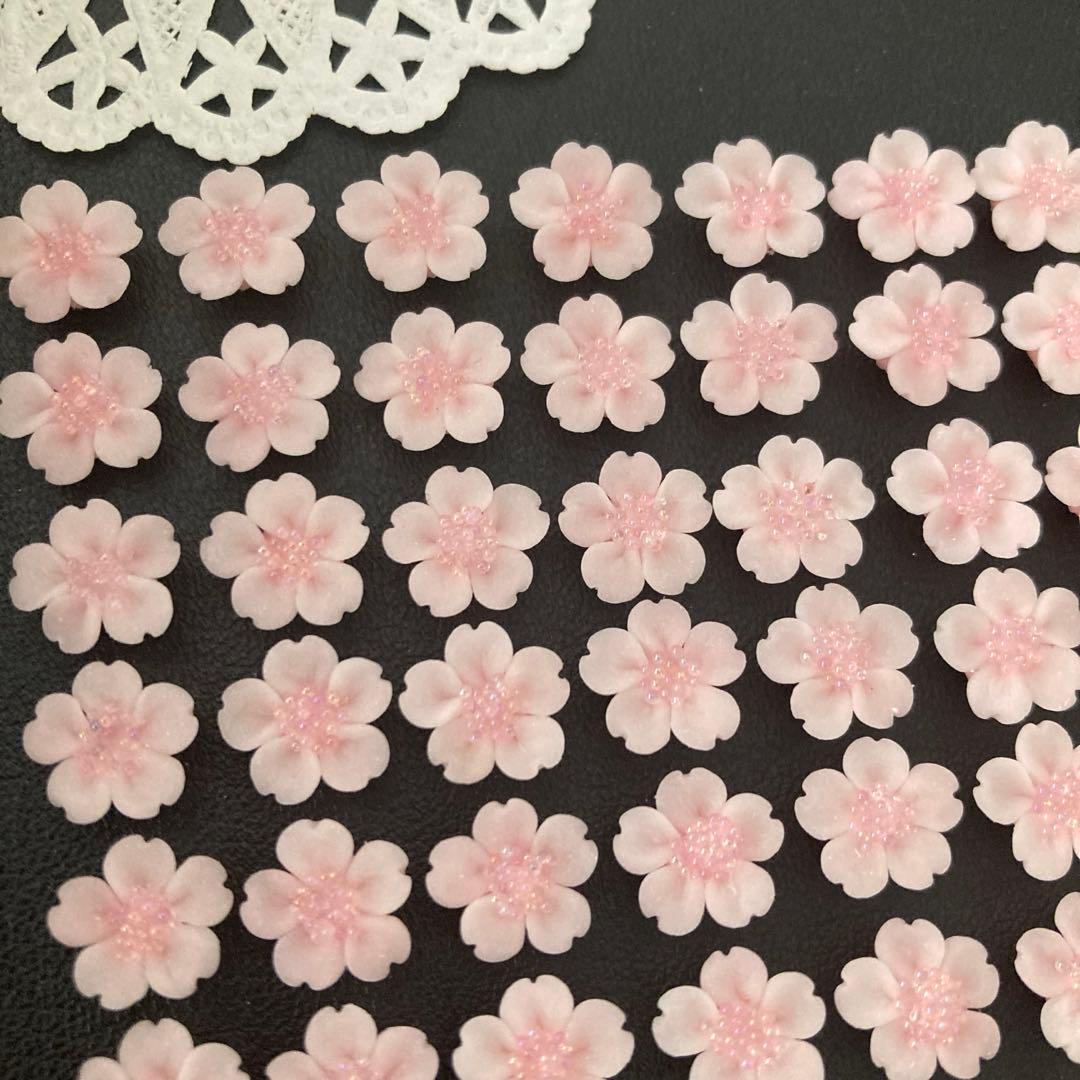 桜　ハンドメイド　樹脂粘土