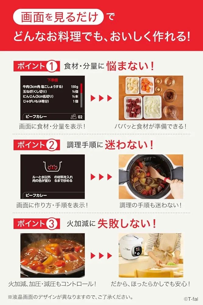【ゆき】ティファール クックフォーミーエクスプレス CY8521JP