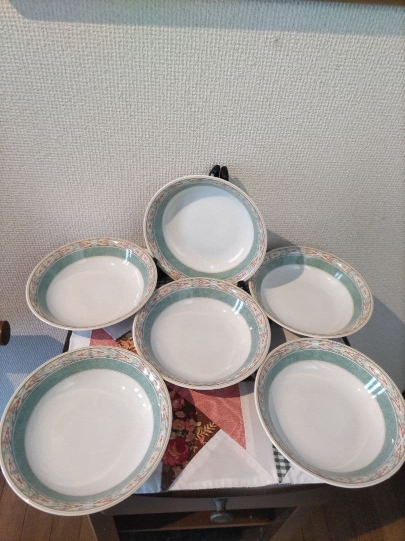 ウェッジウッドAZTEC深皿 6枚セット