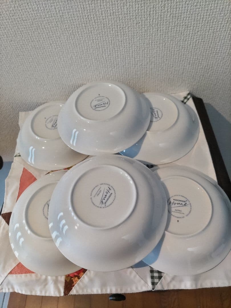 ウェッジウッドAZTEC深皿 6枚セット