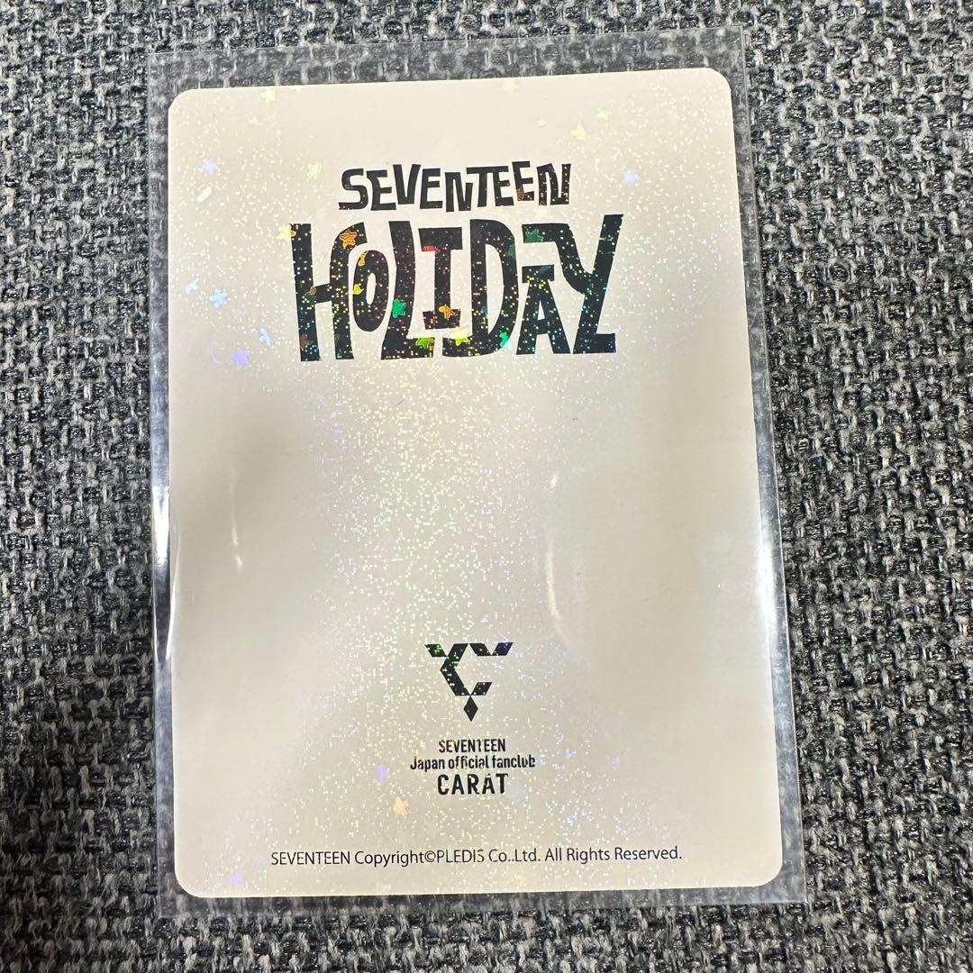 SEVENTEEN セブチ holiday FC更新トレカ エスクプス