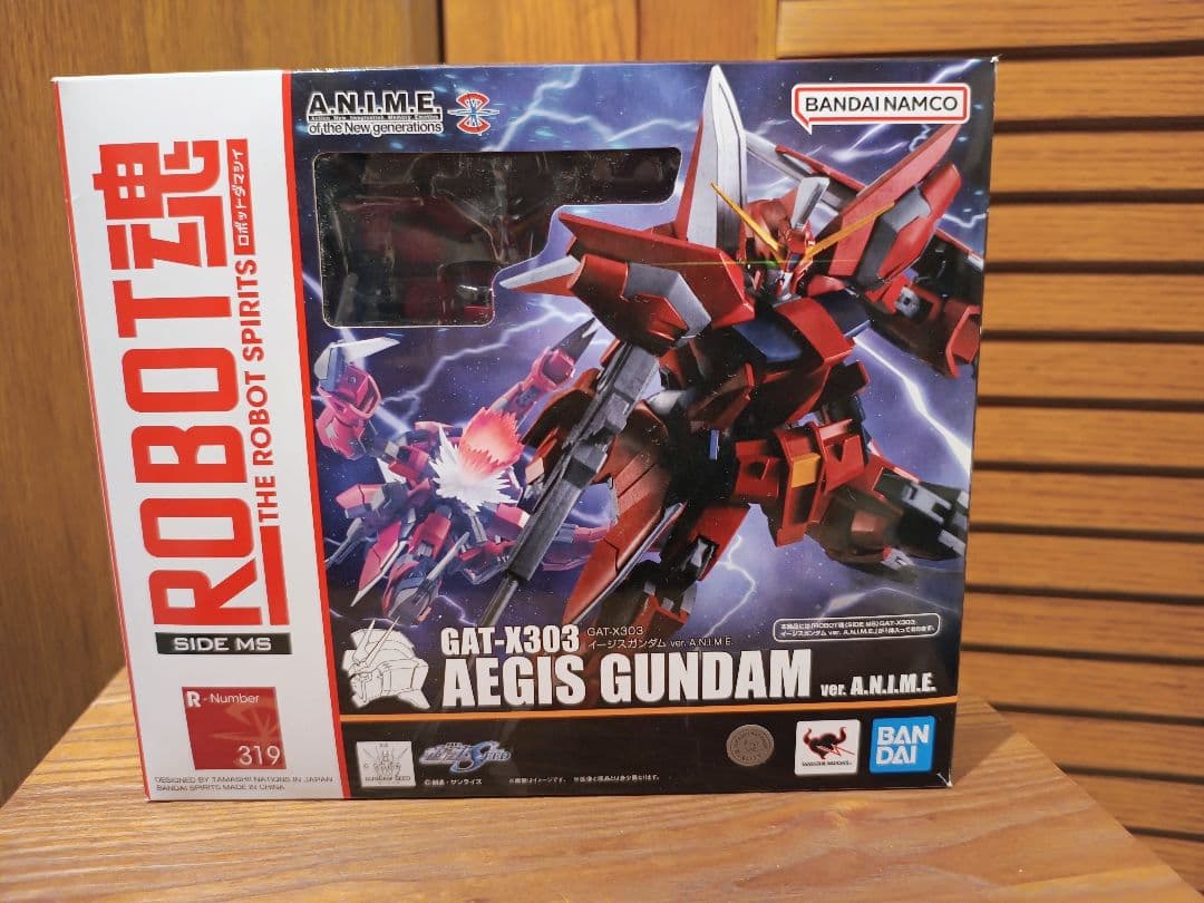バンダイ ROBOT魂 GAT-X303 AEGIS GUNDAM