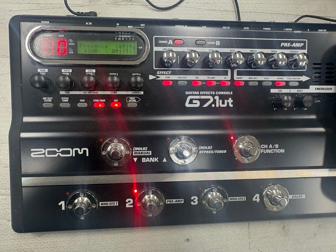 ZOOM G7.1ut マルチエフェクター