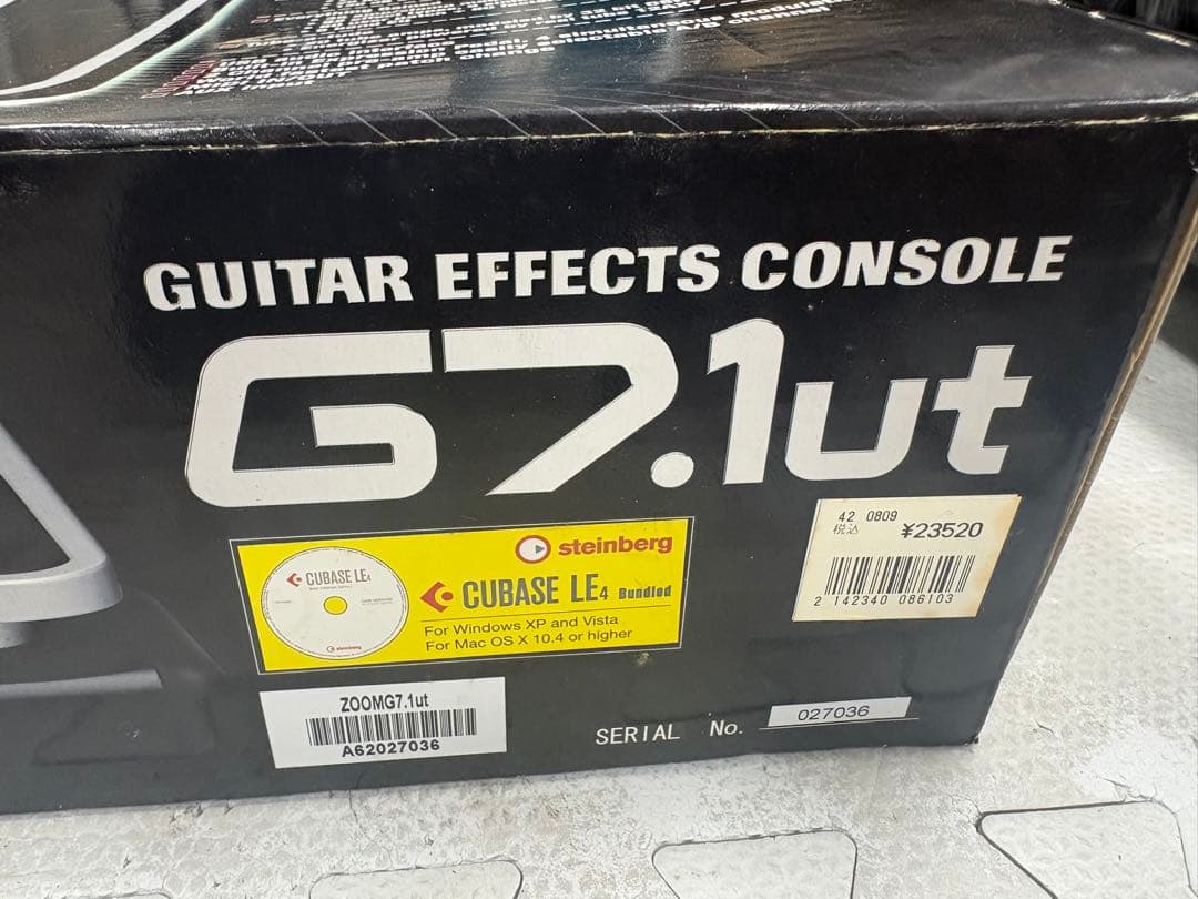 ZOOM G7.1ut マルチエフェクター