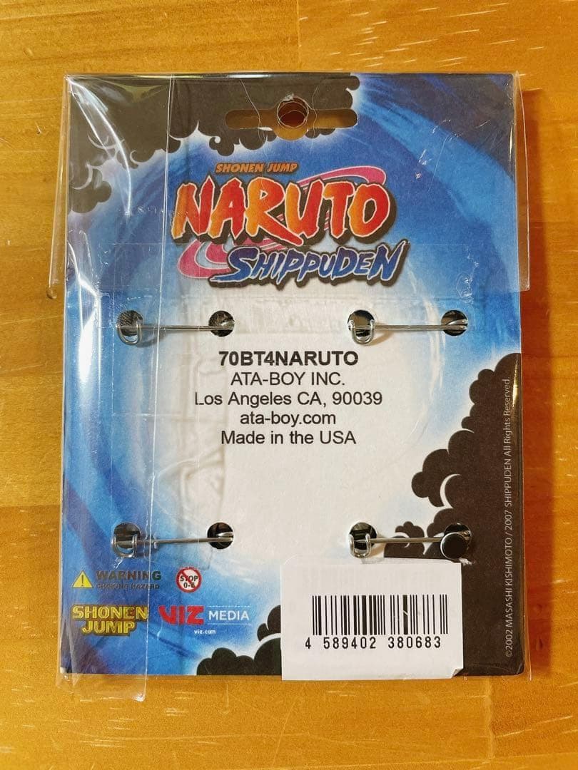 NARUTO 疾風伝 缶バッジ ナルト はたけカカシ うちはイタチ サスケ