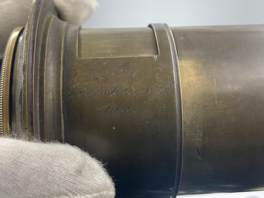 状態要確認 8×10 レンズ　Gasc & Charconnet 1880年頃？