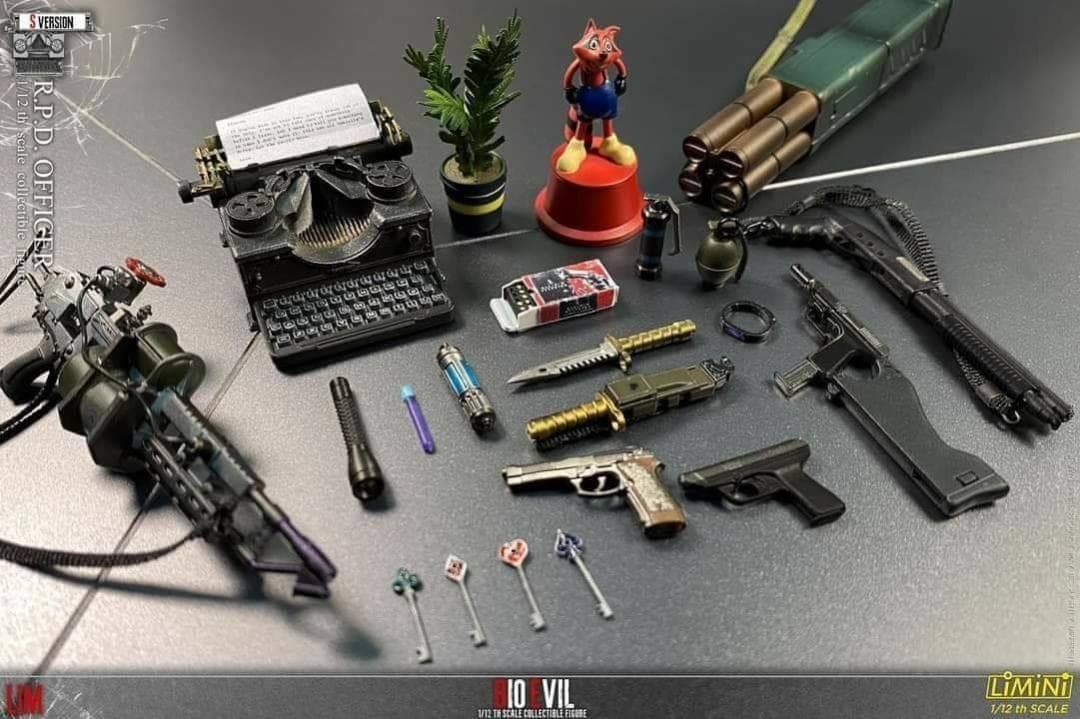 LIMTOYS 1/12 ゾンビシティ 警官 DX版 Officer Leon