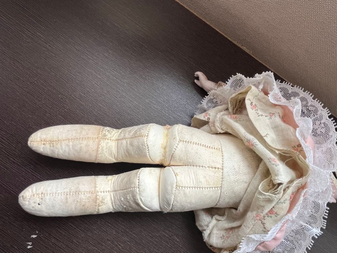 ▪︎アンティークドール▪︎ケストナー154 ▪︎28cm ▪︎難あり▪️スタンド付き